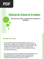 Sistema de Uniones de Madera