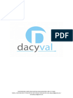 Dacyval Catalogo