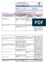 Plan de Diagnóstico 4to Grado