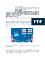 Funciones de La Lengua o Del Lenguaje