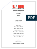 Trabajo Escrito de Cinética Química