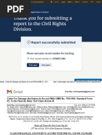 Claim For Damage and Injury in Accord With OMB No. 1105-008, Standard Form 95. To Be Filed As Alien Tort Claim Article III