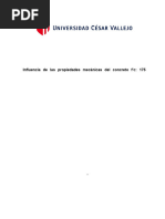 Influencia de Las Propiedades Mecánicas Del Concreto F'C 175 kgcm2, Agregando Ceniza y Fibra de Caña D