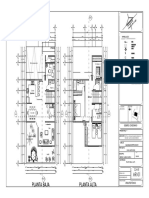 Planta Arquitectonica Casa Condominio