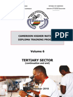 HND Curriculum For Medical Fields in Cameroon Sector 3 Vol 6 NW