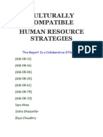 Culturally Compatible HR Practices