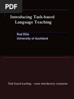 Task Based Language Teaching