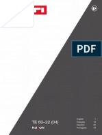 Operating Instruction TE 60 22 04 Operating Instruction PUB 5664593 000