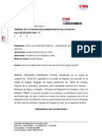 Creg Pide A Tribunal 15 Días Más para Audiencia Pública Sobre Tarifas de Energía