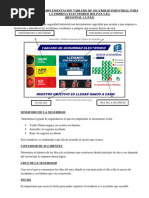 Propuesta de Implementación Tablero de Seguridad Industrial para La Empresa Electrored Bolivia S