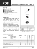 Datasheet LM78L05