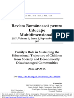 Family S Role in Sustaining The Educational Trajectory of O9eilx1p11