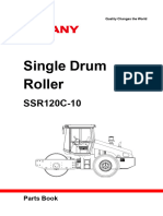 SANY Rodillo SSR120C-10 Manual de Partes