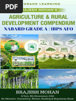 Agriculture and Rural Development Compendium - NABARD Grade A