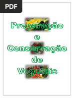 Preparação, Conservação e Corte de Legumes