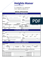 HTS Rental Application 2021