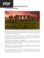 Fichas Arquitectura Prehistórica