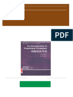 Introduction To Functional Grammar An Download PDF