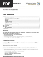 Hirac Guideline