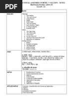 Std.12 (Half Yearly Portion) 2024-2025