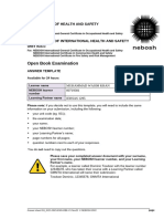 Nebosh Paper Solution