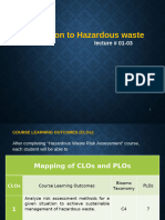 Introduction To Hazardous Waste