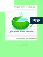 Green Tea Holic - Business Plan