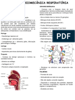 Anatomia e Biomecanica Da Respiração