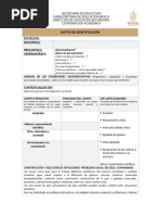 Formatos de Planeación de Lo Humano y Lo Comunitario