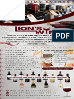 Lion's Wine Poster 00 (66 X 188 CM)