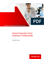 Oracle Fusion Expense Student Guide