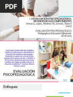 A Evaluación Psicopedagógica: Revisión de Sus Componentes