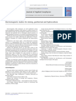 Electromagnetic Studies For Mining Geoth