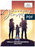 Warta Jemaat Minggu, 1 September 2024