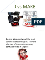 Do Vs Make