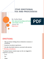 Week 3 Lec 2 (Positive Emotional States and Processess)