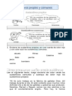 Ficha de Sustantivos