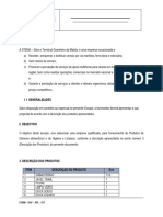 Escopo Produtos Alimentares