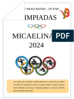 Olimpiadas Micaelinas Secundaria 2024