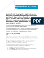 Qué Es La Planificación de Proyectos y Cómo Se Hace