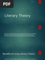 Literary Theory Powerpoint Lesson