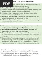 Mathematical Modeling