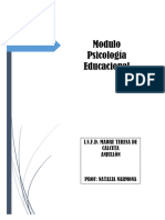 Modulo Psicologia Educacional - Unidad 1