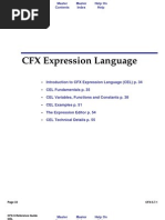 CFXExpression Language