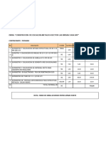 Presupuesto Escalera Brisas