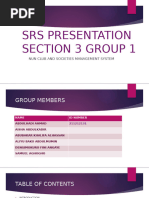 SRS Presentation