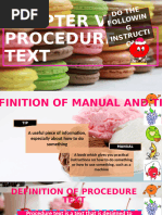 Book 2 Chapter 6 Procedure Text