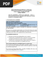 Guia Tarea 1 - Reconocimiento de Los Conceptos Del Sistema de Costeo Basado en Actividades (ABC)