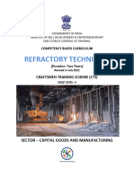 Refractory Technician