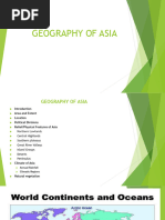 Geography of Asia by Prof M Haroon